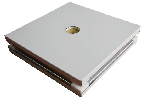 Tấm vách trần panel rockwool bông khoáng cách nhiệt chống cháy 